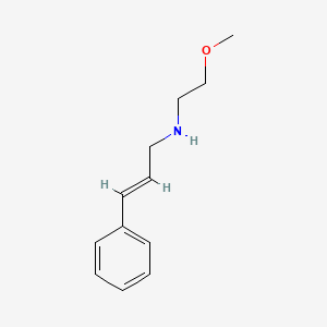 (2-Methoxyethyl)(3-phenyl-2-propen-1-YL)amine - 