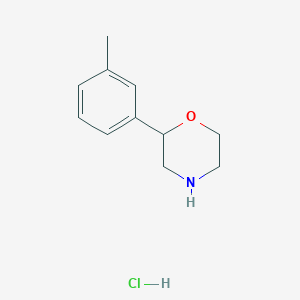 Morpholine, 2-(3-methylphenyl)-, hydrochloride - 61151-64-2