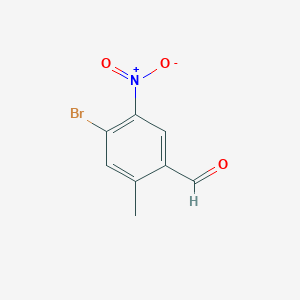4-Bromo-2-methyl-5-nitrobenzaldehyde - 476660-65-8