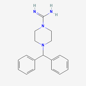 4-(Diphenylmethyl)piperazine-1-carboximidamide - 