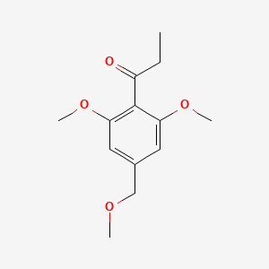 1-(2,6-Dimethoxy-4-(methoxymethyl)phenyl)propan-1-one - 