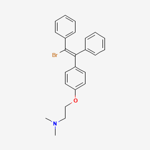 Ethanamine, 2-(4-(2-bromo-1,2-diphenylethenyl)phenoxy)-N,N-dimethyl-, (Z)- - 97151-01-4