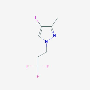 4-Iodo-3-methyl-1-(3,3,3-trifluoropropyl)-1H-pyrazole - 1883289-99-3