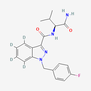 (S)-N-(1-amino-3-methyl-1-oxobutan-2-yl)-1-(4-fluorobenzyl)-1H-indazole-4,5,6,7-d4-3-carboxamide - 