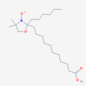3-Oxazolidinyloxy, 2-(10-carboxydecyl)-2-hexyl-4,4-dimethyl- - 