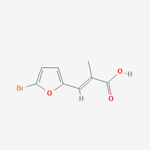 3-(5-Bromofuran-2-yl)-2-methylprop-2-enoicacid - 