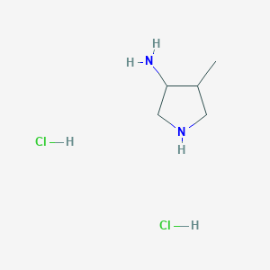 4-Methylpyrrolidin-3-amine dihydrochloride - 