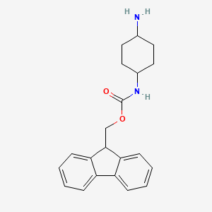 9H-fluoren-9-ylmethyl N-(4-aminocyclohexyl)carbamate - 