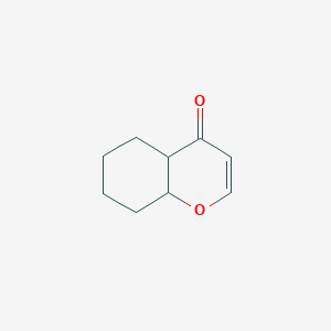 4a,5,6,7,8,8a-Hexahydrochromen-4-one - 