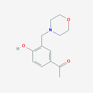 1-[4-Hydroxy-3-(morpholin-4-ylmethyl)phenyl]ethan-1-one - 