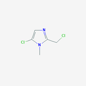 5-chloro-2-(chloromethyl)-1-methyl-1H-imidazole - 