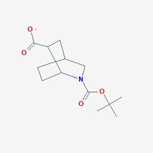 2-Azabicyclo[2.2.2]octane-2,6-dicarboxylic acid, 2-(1,1-dimethylethyl) ester - 