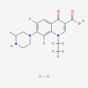 Lomefloxacin-D5 Hydrochloride - 