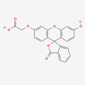 2-((3'-Hydroxy-3-oxo-3H-spiro[isobenzofuran-1,9'-xanthen]-6'-yl)oxy)acetic acid - 