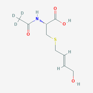 N-Acetyl-S-(4-hydroxy-2-buten-1-yl)-L-cysteine-d3 - 