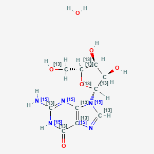 Guanosine-13C10,15N5 (hydrate) - 