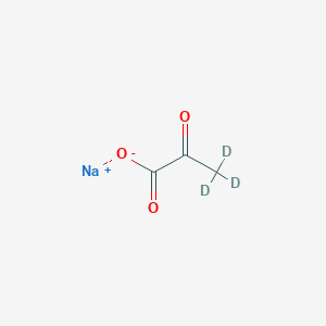 Sodium 2-oxopropanoate-d3 - 