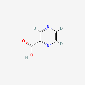 Pyrazinecarboxylic Acid-d3 - 