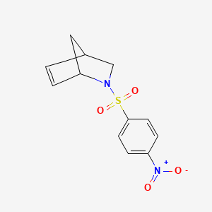 2-(4-Nitrophenyl)sulfonyl-2-azabicyclo[2.2.1]hept-5-ene - 