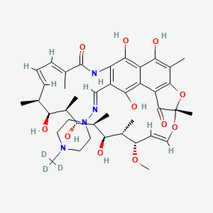 25-Desacetyl Rifampicin-d3 - 