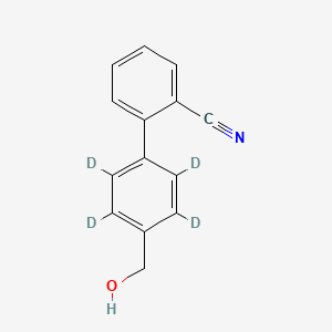 2-[4-(Hydroxymethyl)phenyl]benzonitrile-d4 - 