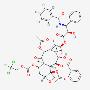 7-{[(2,2,2,-Trichloroethyl)oxy]carbonyl} Paclitaxel-d5 - 