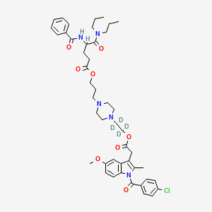 Proglumetacin-d4 Dioxalate - 