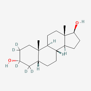 5beta-Androstan-3alpha,17beta-diol-2,2,3beta,4,4-d5 - 