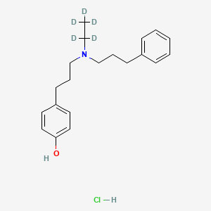 4-Hydroxy alverine-d5 (hydrochloride) - 