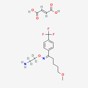 (E)-Fluvoxamine-d4 (maleate) - 