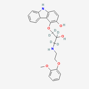3-Hydroxy Carvedilol-d5 - 