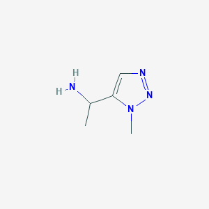 1-(1-methyl-1H-1,2,3-triazol-5-yl)ethan-1-amine - 