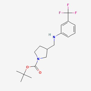 1-Boc-3-([(3-trifluoromethyl-phenyl)-amino]-methyl)-pyrrolidine - 887591-09-5