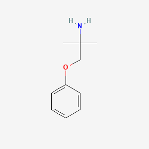 2-Methyl-1-phenoxypropan-2-amine - 