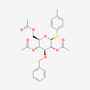 4-Methylphenyl 2,4,6-tri-O-acetyl-3-O-benzyl-1-thio-beta-D-glucopyranoside - 