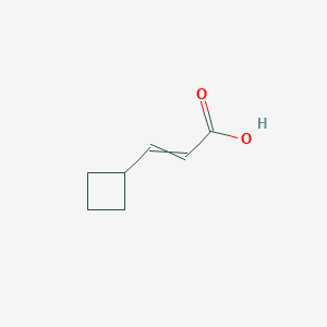 2-Propenoic acid, 3-cyclobutyl-, (2E)- - 
