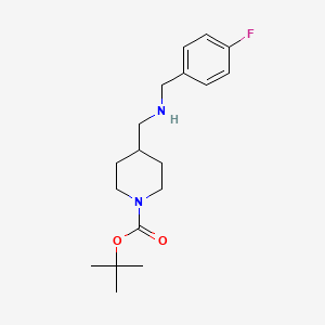 1-Boc-4-[(4-fluoro-benzylamino)-methyl]-piperidine - 887582-59-4