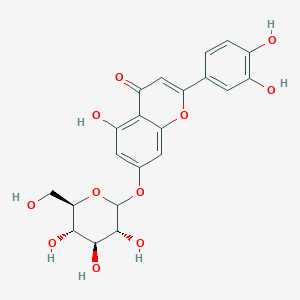 2-(3,4-Dihydroxyphenyl)-5-hydroxy-4-oxo-4H-chromen-7-yl-D-glucopyranoside - 