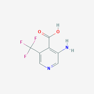 3-Amino-5-(trifluoromethyl)pyridine-4-carboxylic acid - 