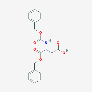 4-Oxo-4-phenylmethoxy-3-(phenylmethoxycarbonylamino)butanoic acid - 4515-20-2