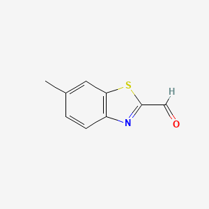 6-Methylbenzo[d]thiazole-2-carbaldehyde - 