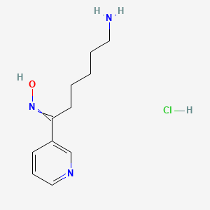 6-Amino-1-pyridin-3-YL-hexan-1-one oxime hydrochloride - 