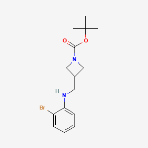 1-Boc-3-[(2-bromophenyl-amino)-methyl]-azetidine - 887589-67-5