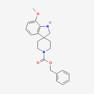 Benzyl 7-methoxyspiro[indoline-3,4'-piperidine]-1'-carboxylate - 