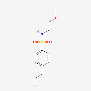 4-(2-Chloroethyl)-N-(2-methoxyethyl)-benzenesulfonamide - 1018334-05-8