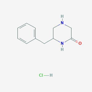 6-benzylpiperazin-2-one HCl - 