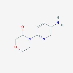 4-(5-Aminopyridin-2-YL)morpholin-3-one - 