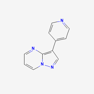 3-(4-Pyridyl)pyrazolo[1,5-a]pyrimidine - 