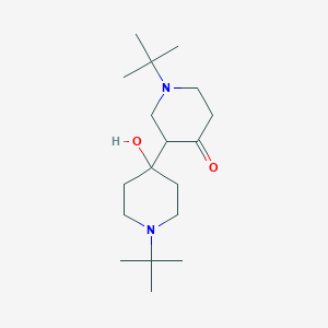 1,1'-di-tert-Butyl-4'-hydroxy-[3,4'-bipiperidin]-4-one - 