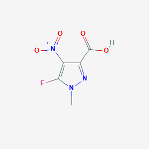 5-fluoro-1-methyl-4-nitro-1H-pyrazole-3-carboxylic acid - 